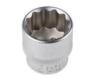 830-4072 RS PRO 3/8 in Drive 21mm Standard Socket, 12 point