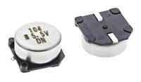 fc0h104zftbr24 KEMET 0.1F Supercapacitor -20 → +80% Tolerance, Supercap FC 5.5V dc, Through Hole