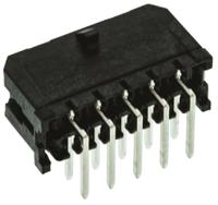 43045-1000 Molex Micro-Fit 3.0 Series Right Angle Through Hole PCB Header, 10 Contact(s), 3 mm Pitch, 2 Row, Shrouded