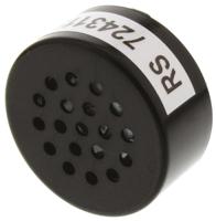 171-0873 RS PRO 8Ω 0.15W Miniature Speaker 31.9mm Dia. , 6mm Lead Length, 31.9 (Dia.) x 15.1mm