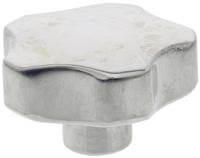 478-541 RS PRO Silver Multiple Lobes Clamping Knob, M6, Threaded Hole