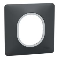 s340702g Anthracite 1 Gang Light Switch Cover