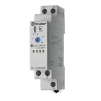 801102400000 Finder 80 Series Series DIN Rail Mount Timer Relay, 24 → 240V ac/dc, 1-Contact, 0.1 → 20 s, 0.1 →