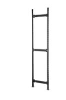 023374sfblk Toprax Black 4 Shelf Steel Long Span Shelving System, 2000mm x 1780mm, 400mm