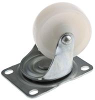 420-3433 Flexello Swivel Castor Wheel, 130kg Capacity, 75mm Wheel