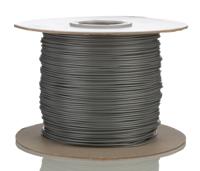 208-1108 RS PRO Grey 0.81mm² Hook Up Wire, 18 AWG, 16/0.25 mm, 305m, PVC Insulation