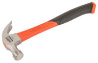 428f-24 Bahco Claw Hammer with Rubber Grip Handle, 1.1kg