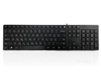 kybac301-pblk-cz Ceratech KYBAC301-PBLK-CZ Wired PS/2 Multimedia Keyboard, QWERTZ, Black