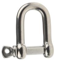 312-3522 RS PRO D-Shackle, Stainless Steel, 0.75t