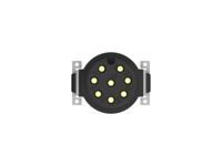 354131-e ERNI Circular Connector, 8 Contacts, Board, M12 Connector, Socket, Female, IP65, IP67, M12 Connector Series