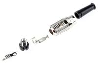 491-178 RS PRO 7 Pole Din Plug, 1A, 100 V ac, Push Lock, Male, Cable Mount