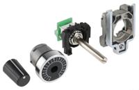 xb4bd912r10k Schneider Electric XB4 Series Potentiometer With Knob with a 6 mm Dia. Shaft, 10kΩ, ±10%, 1W, Panel Mount