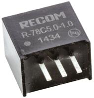 r-78c50-10 Recom Switching Regulator, Through Hole, 5V dc Output Voltage, 8 → 42V dc Input Voltage, 1A Output Current, 1