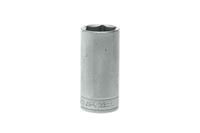 m380622-c Teng Tools 3/8 in Drive 22mm Deep Socket, 6 point, 45.5 mm Overall Length