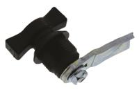 348-7135 Steinbach & Vollman Black Polyamide Locking Handle, T-Handle