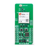 mikroe-6380 MikroElektronika LTE IoT 14 Click SIM7090G LTE Evaluation Board for Wireless Data Communication 700 To 2650MHz