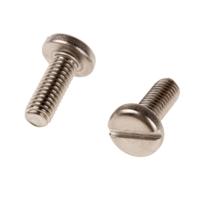 189-529 RS PRO Slot M6 Pan A4 316 Stainless Steel Machine Screws DIN 85 x 16.0mm