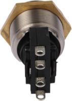 76-95104044 ITW Switches 76-95 Series Push Button Switch, Momentary, Panel Mount, 19.2mm Cutout, SPDT, 250V ac, IP67