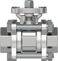 vzbe-1-t-63-t-2-f0405-v15v15 Festo Stainless Steel 2 Way, Ball Valve, Threaded, NPT 1in, 25mm