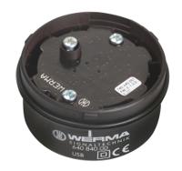 64084000 Werma KS71 Series Black Terminal Element, 5 V, DC, IP65