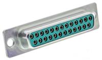 482-834 RS PRO 25 Way Panel Mount D-sub Connector Socket, 2.77mm Pitch