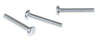 560-798 RS PRO Slot M3 Pan Steel Machine Screws DIN 85 x 20.0mm