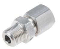 123-5563 RS PRO 1/8 NPT Compression Fitting for Use with Thermocouple or PRT Probe, 4.5mm Probe, RoHS Compliant Standard