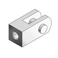 y-g04sus SMC Double Knuckle Joint Y-G04SUS, For Use With Compact Cylinder