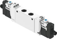 vuvg-lk14-b52-t-g18-1r8l-s Festo 5/2 Solenoid Valve - Solenoid/Solenoid G 1/8 VUVG Series 24V dc, 8042568
