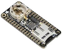 2922 Adafruit , FeatherWing Datalogger Real Time Clock (RTC) Add On Board for Feather Development Board