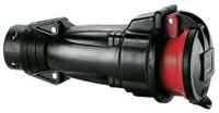 0-529-94 Legrand, HYPRA IP44 Red Cable Mount 3P + N + E Industrial Power Socket, Rated At 32A, 415 V