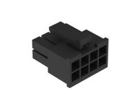g88mph0822ceu Amphenol Communications Solutions, G88MPH0822 Housing Plug, 3mm Pitch, 8 Way, 2 Row Vertical