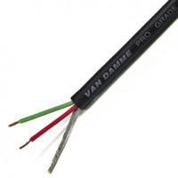 268-006-000 Van Damme Microphone Cable, 0.22 mm² CSA Screened, 4.85mm od, 100m, Black