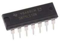 sn74ls10n Texas Instruments SN74LS10N, Triple 3-Input NAND Logic Gate, 14-Pin PDIP
