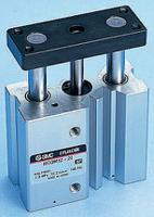 mgqm16-20 SMC Pneumatic Guided Cylinder - 16mm Bore, 20mm Stroke, MGQ Series, Double Acting