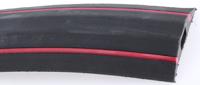 26101127 RS PRO 3m Black/Red Cable Cover in Rubber, 14 x 8mm Inside dia.