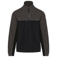 wk904xl KARIBAN WK904 Black, Grey 100% Polyester Jacket XL