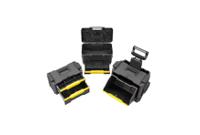 1-79-206 Stanley 3 Drawer Aluminium, Plastic Wheeled