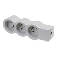 049496 Legrand 3 Socket Type E - French Extension Lead