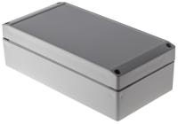 220104000 ROLEC Technobox Series Grey ABS Enclosure, IP66, Grey Lid, 201 x 101 x 60mm