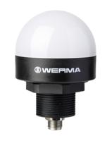 24042055 Werma MC55 Series Green, Red, Yellow Continuous lighting Beacon, 24 V dc, Built-in Mounting, LED Bulb, IP65, IP69K