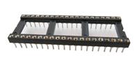 183-1571 RS PRO 2.54mm Pitch 40 Way, Through Hole Turned Pin IC Dip Socket, 3A