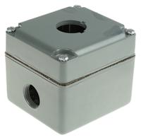 9001ky1 Schneider Electric Aluminium Harmony 9001K Push Button Enclosure - 1 Hole 30mm Diameter