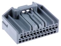 mx34024sf1 JAE, MX34 Automotive Connector Socket Grey Cable Mount 24 Way MX34024SF1