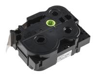 tzen251 Brother Black on White Label Printer Tape, 8 m Length, 24 mm Width