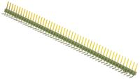 5-826631-0 TE Connectivity AMPMODU MOD II Series Right Angle Through Hole Pin Header, 50 Contact(s), 2.54 mm Pitch, 1 Row,