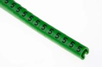 914-0605 RS PRO Slide On Cable Marker Kit, Black, Blue, Brown, Green, Grey, Orange, Red, Violet, White, Yellow, Pre-printed "-,