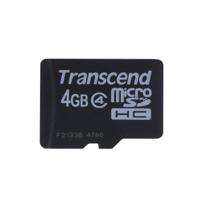 ts4gusdc4 Transcend 4 GB MicroSDHC Micro SD Card, Class 4