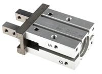 mhz2-25d SMC 2 Finger Double Action Pneumatic Gripper, MHZ2-25D, Parallel Gripping Type