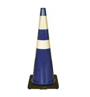 204-1792 RS PRO Weighted Blue 90 cm PVC Traffic & Safety Cone